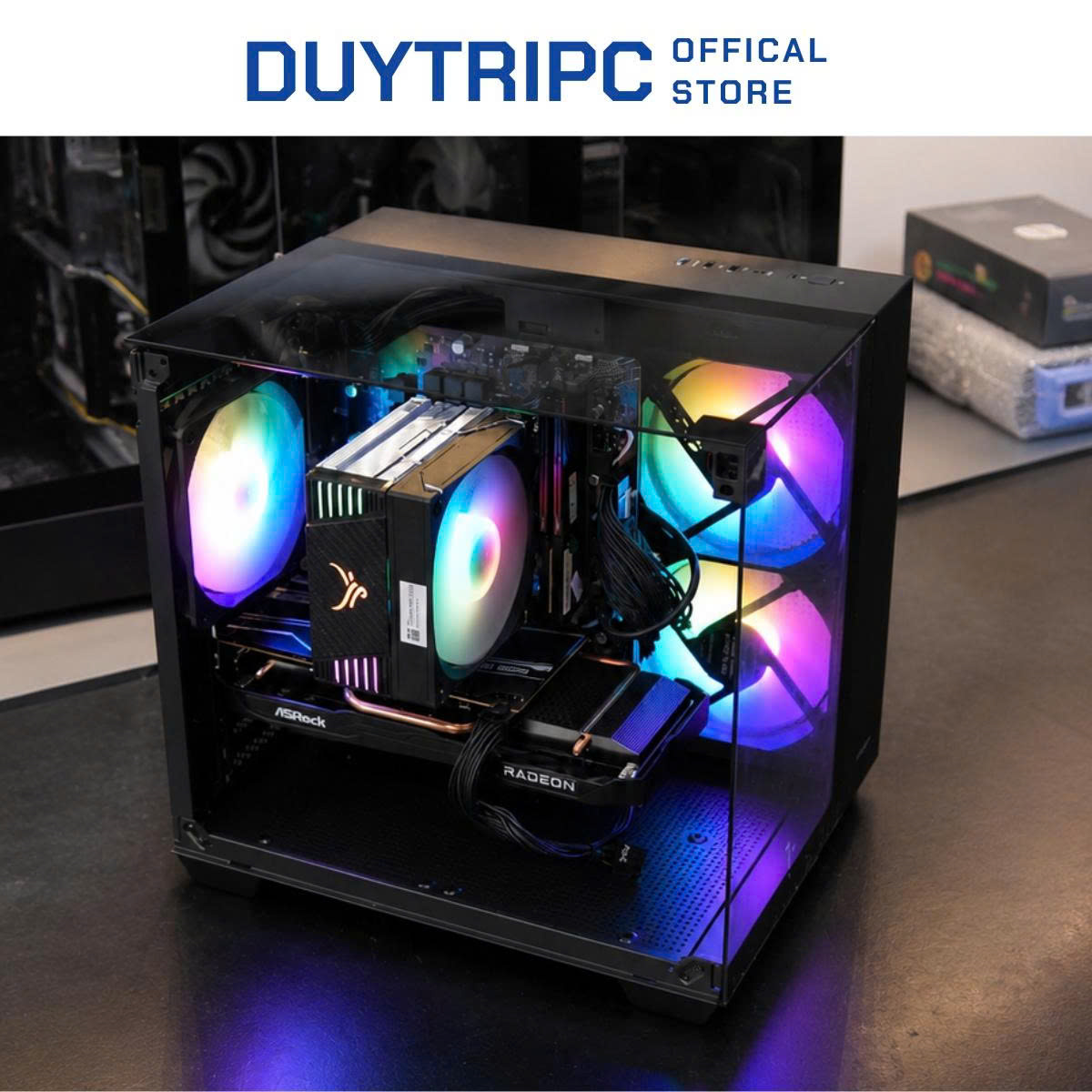 PC Gaming i5-14400F | B760 | RAM 16GB | RX 7600 8GB | SSD 512GB | Nguồn 650W